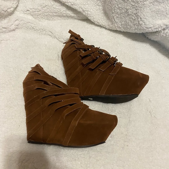 Herstyle strappy wedges size 11 - Picture 5 of 5